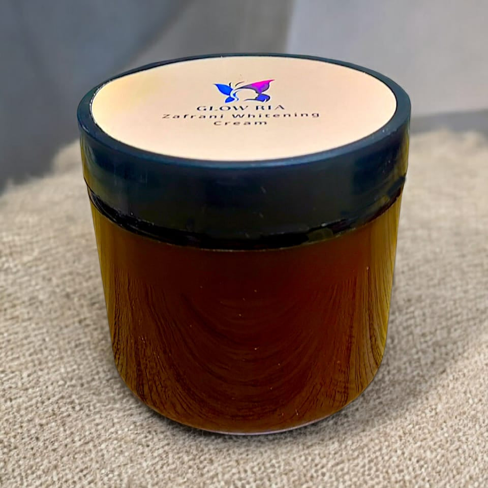 Glow Ria Zafrani Whitening Cream – Brightening & Radiance Boost Formula for Even Skin Tone | 250g