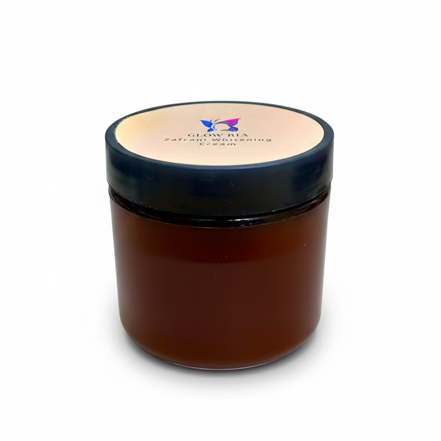 Glow Ria Zafrani Whitening Cream – Brightening & Radiance Boost Formula for Even Skin Tone | 250g