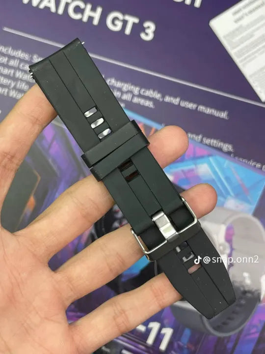 LT-11 GT 3 Smart Watch | 1.3" Touchscreen, Fitness Tracker, Heart Rate & Notifications